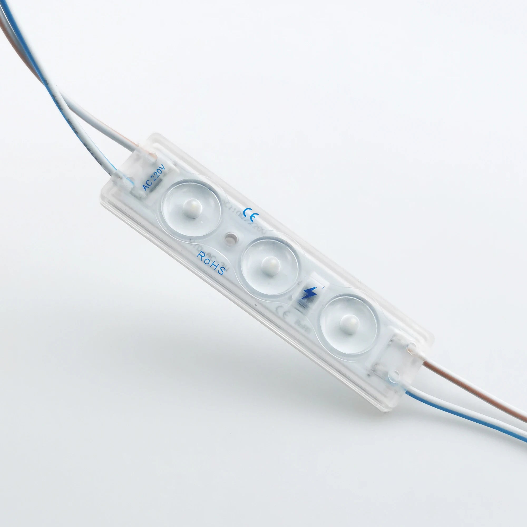 Led Module 160 Degree 3leds 3W IP66 High Voltage 220V ABS Injection Channel Letters Backlight SMD 2835 Led Module