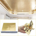 1000p/bag 14X14cm Double-side Color Gold Foil Leaf Sheets for Celling Furniture Home Decoration