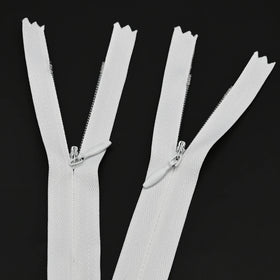 Wholesale Garment Zipper 3# Close End Colorful Invisible Nylon Tape Zipper for Dress