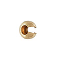 Beadsnice Bead-cap DIY  Jewelry Findings Making Accessory Gold Filled 2.5mm/3mm/4mm ID 40632