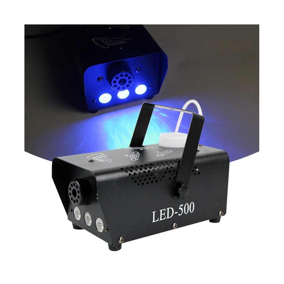 Portable  Remote Control or Wire Control Led Stage Wedding 500W Smoke Machine
