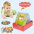 Montessori Simulation Feeding Game Children's Wooden Educational Clip Beads Hand-eye Coordination Fine Motor Skills Toys Kids