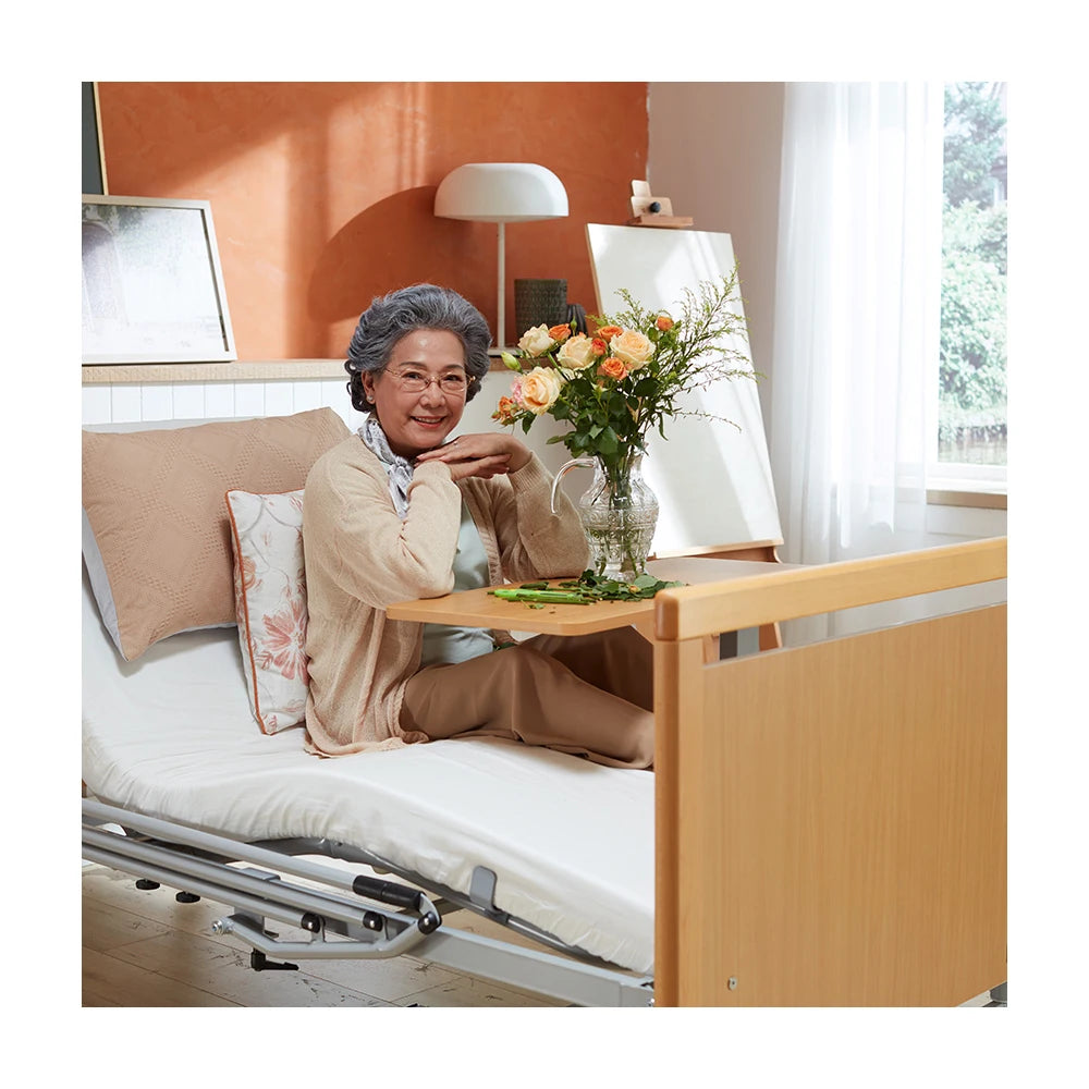 3 Function Hospital Bed for Home Electric Backrest Footrest Home Care Bed  Elderly Patient Bed