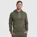 Custom Men's Mid-Weight Ecosmart Fleece Embroidered Lined Pullover Hooded Sweatshirt for Winter Clothing Store in China