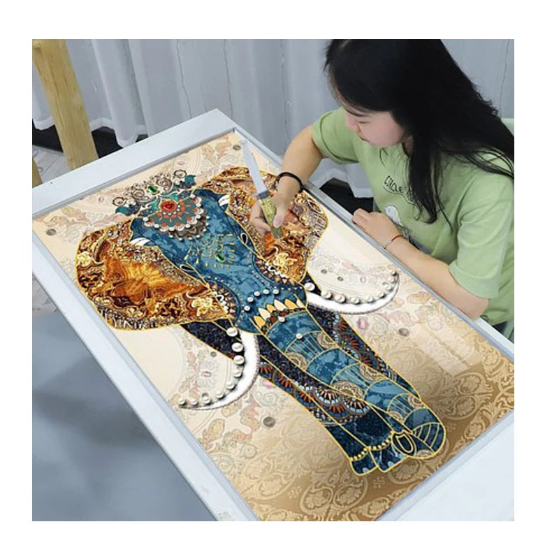 Hand Painted Rendering Service Diamond Painting Kit