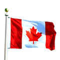 Customized 3*5ft Thickened Waterproof Polyester Flag Digital Printing Canadian Banner Cotton Nylon Plastic Silk Materials World