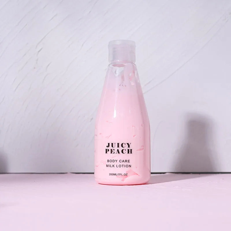 AiXin Private Label Moisturizing Anti Drying Soft Skin Cream Shea Butter Lotion Body Whitening Lotion Juicy Peach Body Lotion