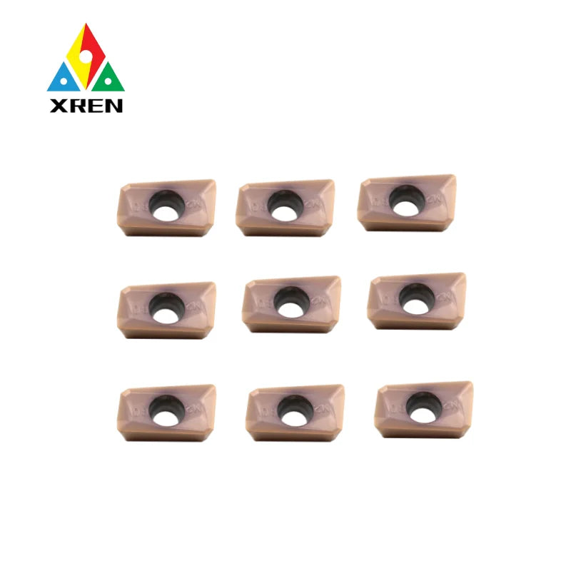 CNC Lathe Cutting Tools Inserts APMT1604PDER-M2 Milling Insert for Soft Steel Alloy Steel 45# Steel 718 & P20 Round Inserts
