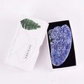 HZ Hot Blue Spot Stone Jade Gua Sha Roller Jade Stone Care Skin