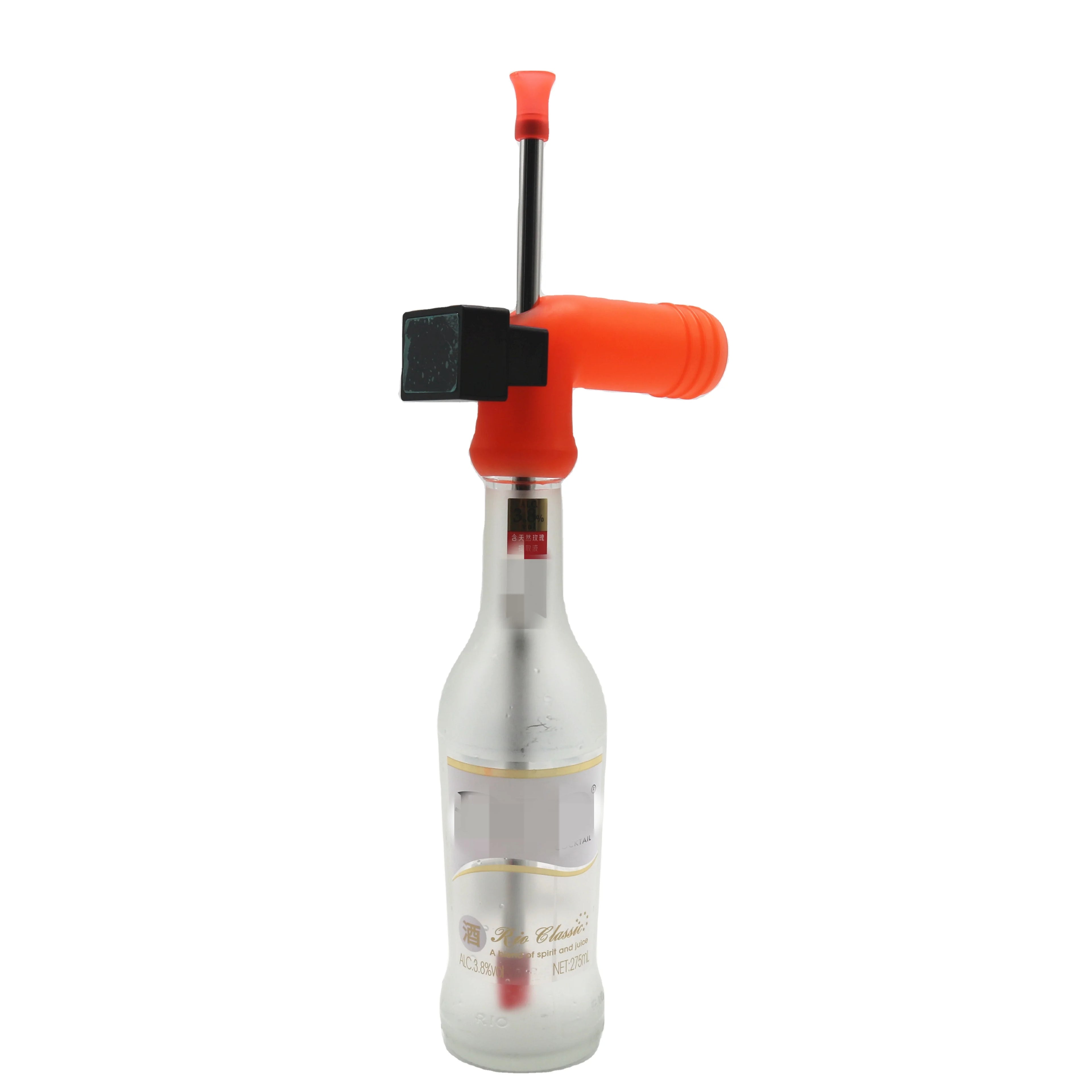 New Arrivals LED Light Timer Bottle Beer Snorkel for Drinking Game Party bar Beach