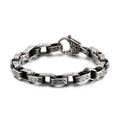 KALEN Personality Fashion Punk Stainless Steel Bracelet Men