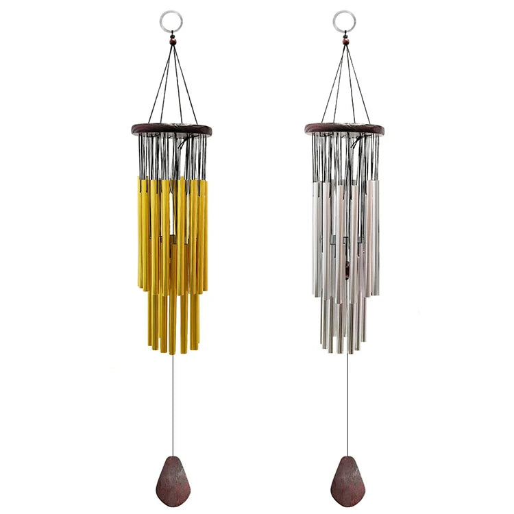 27 Tubes Metal Wind Chimes Home Porch Balcony Yard Garden Handmade Hanging Decorations Wind Chime Customizable Logo
