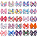 French Style Double Layer Hair Clips for Girls New Colorful Ribbon Hairgrips Barrettes