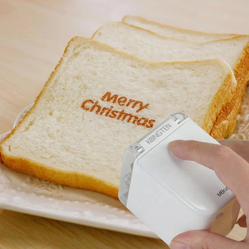 Hand Held Color Food Printer Edible Food Hand Held Coffee Cake Macaron Bread Food Printer