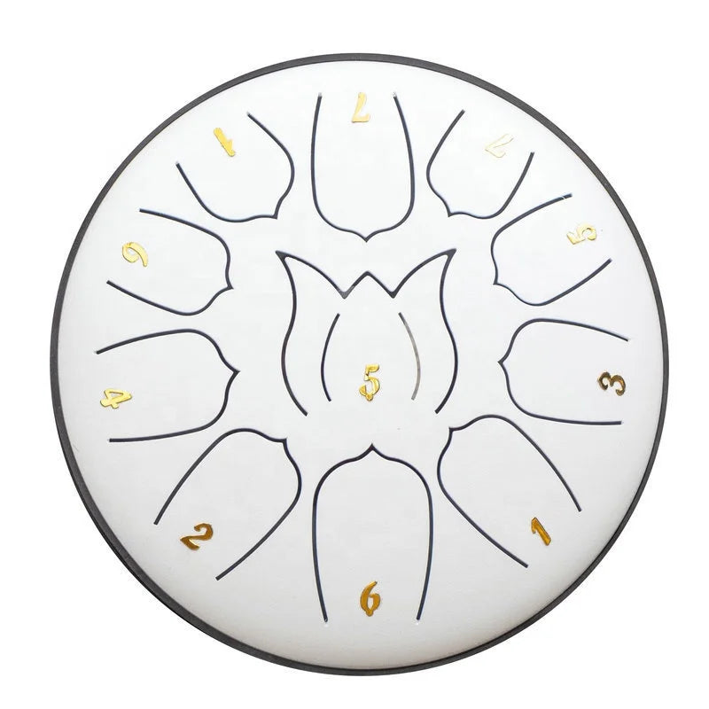 Steel Handpan Tongue Drum 6 Inch 11 Tone Notes