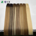 Factory Wholesale 70g Balayage Colors Human Full Cuticle Aligned Virgin European Hair Ready to Ship Invisible Genius Weft Hair