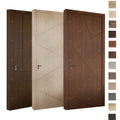 Yohome High Quality Foshan Manufacturer MDF Internal Quality Doors Wooden Veneer Interior Door