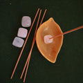 Huiying Cheap Pink Crystal Rose Quartz Incense Holder Set