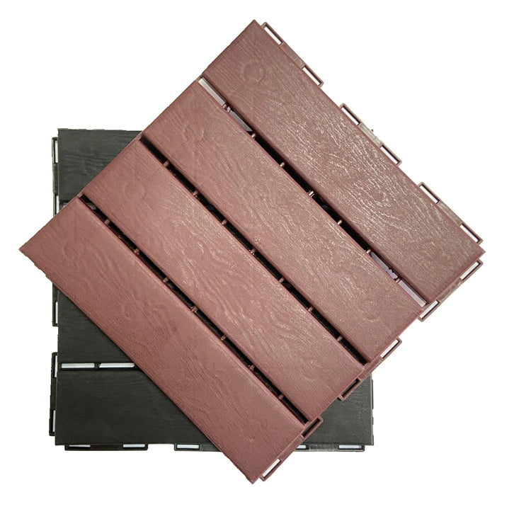 Garden Terrace   Durable Waterproof Outdoor Wood Plastic Composite Decking Tiles Wpc Decking Prices