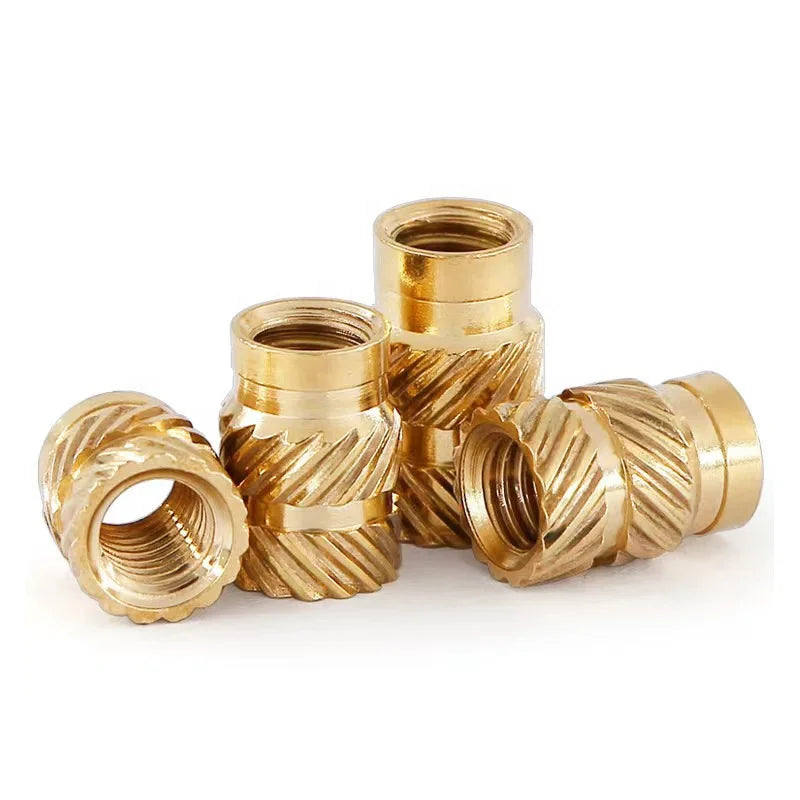 Knurling Threaded Insert Brass Thread Imperial 3/16 Knurling Nut