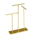 Custom Necklace Jewelry T bar Metal Earring Display Stand Jewelry Display Base Earring Holder Props