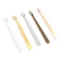 20pc/lot 38x4mm 4 Colors Long Flat Drop Strip With Jump Rings for Necklace Earrings Pendant Charms DIY Jewelry Making Supplies