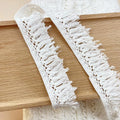 1M Cotton Tassel Crochet Lace Trim Fringe Fabric Garment Table Cloth Dress DIY Sewing Craft
