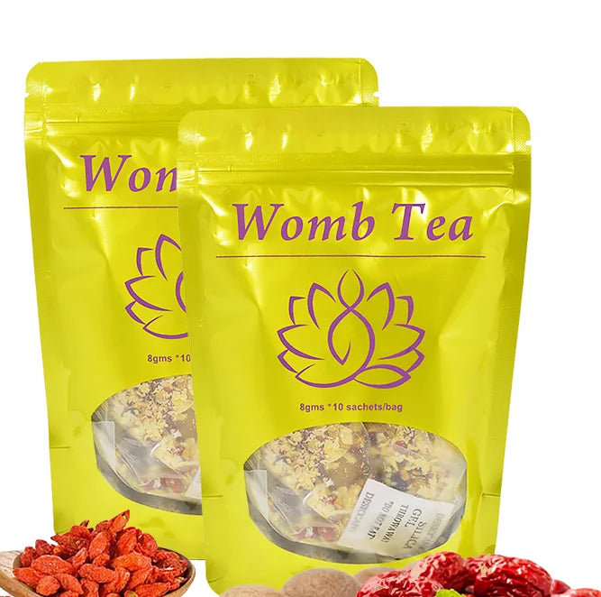 Private Label 100% Natural Herbal Tea Cleansing Menstruation Promote Metabolism Women's Yoni Wellness Warm Womb Tea