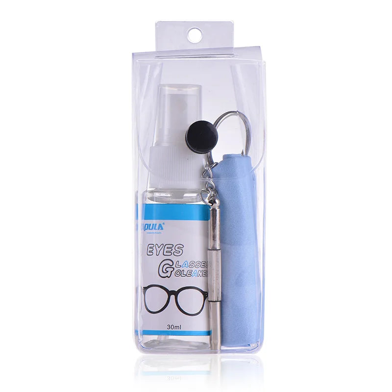 Portable 30ML Custom Swimming Goggles Eyeglasses Lens Cleaning Spray for Optical Glassescustom Liquid Lens Cleaning Spray