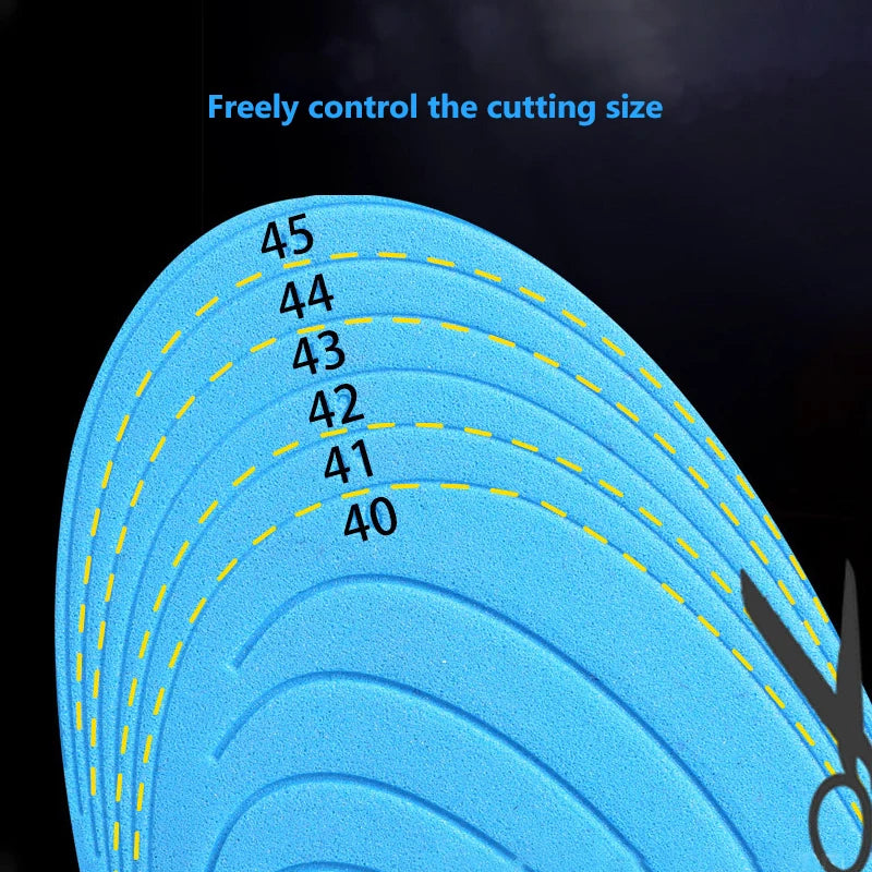 Sweat-absorbing Deodorant Insole Shock-absorbing Breathable Summer Sports Insole Shock-absorbing Running Basketball Insole