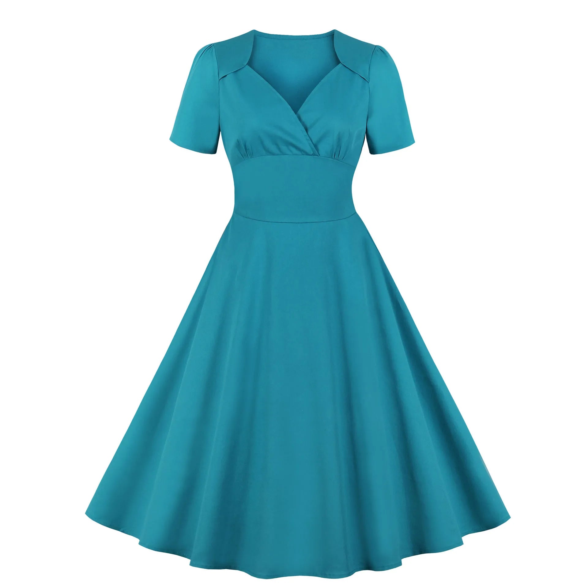 Wholesale Cotton Rockabilly Dress VM2113# Vintage Dresses 1950s 60s Retro Pin up Clothing