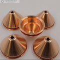 Kjellberg F4250 Swirl Gas Cap (Chromium-Zirconium Copper 1.2mm Aperture) for Plasma Cutting Torch MegaBDM