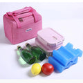 Portable Lunch Bag New Thermal Insulated Lunch Box Tote Cooler Handbag Bento Pouch Dinner Container School Food Storage Bags