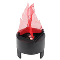 3D Flame Effect Projection Lights Portable Electronic Mini Led Red Fire Light 3W
