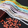 Small Bridge 6mm Cube Glass Faceted Beads Crystal Lampwork Trendy DIY Handmade Bracelet Necklace Jewelry Making Materials