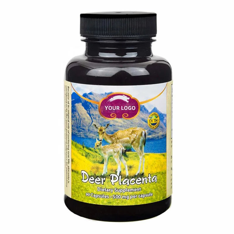 OEM Best New Zealand Custom Anti Aging Capsules Deer Placenta Softgel Capsules Skin Whitening Deer Placenta Powder
