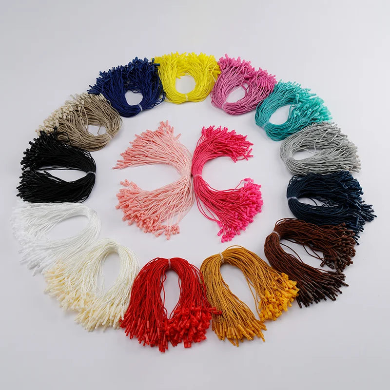 Stock Biodegradable Hanging Tablet Cable Hanging Label String Hanging Clothes Label String Buckle Locking Strap MegaBDM