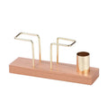 Wood Tissue Rack Restaurant Cafe Home Decor Table Decoration Napkin Holder