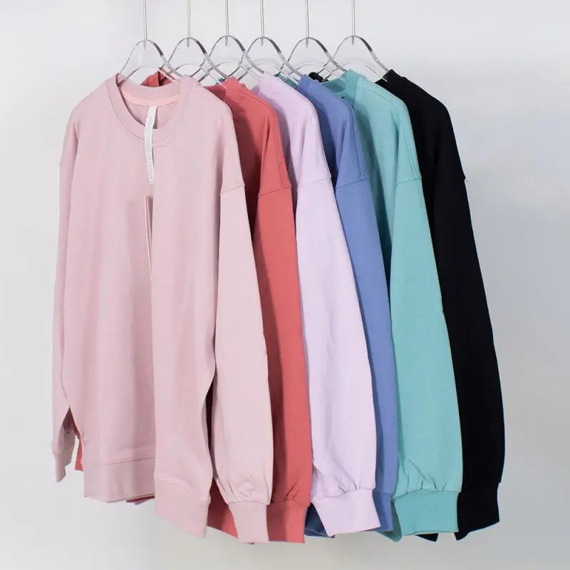 Women Thermal Soft Comfort Quick Dry Active Fitness Running Sweatshirt