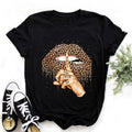 Custom logo Women Tops O-neck Sexy Black Tees Kiss Lip Funny Summer Female Soft T Shirt Lips Watercolor Graphic T Shirt Top