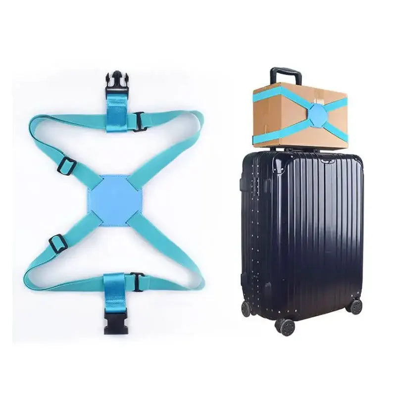 Customized Professional Safe Portable Luggage Straps & Bungees for Easy Travel Suitcase with Elastic Adjustable Strap Belt
