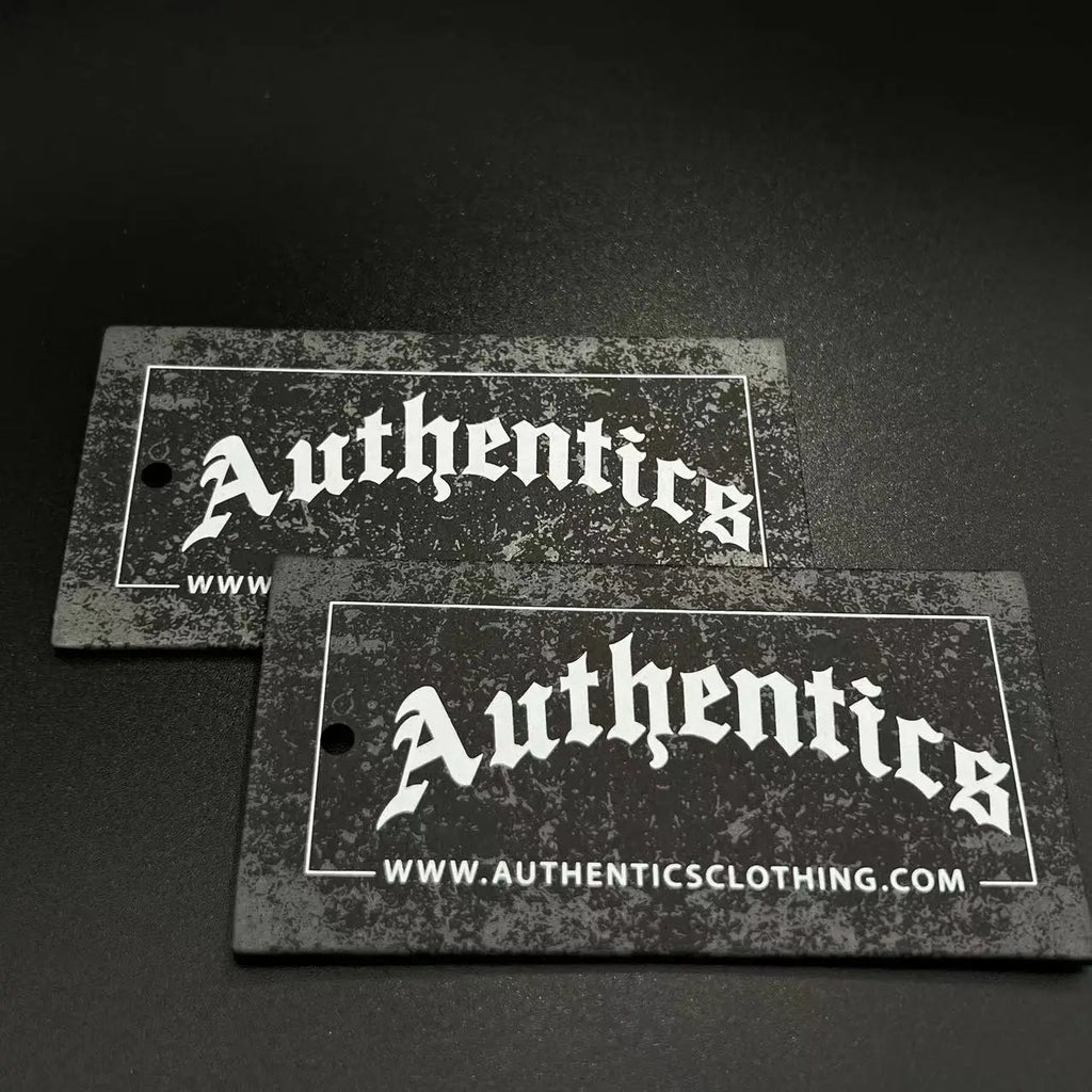 Customized High-End Logo Printing Tags Thickened Cardboard Material Garment Socks Gloves Hanging Tags