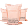 Eco-friendly 100% Compostable Biodegradable Poly Mailer Non Padded Shipping Bag Strong Adhesion Waterproof Courier Mailing Bags