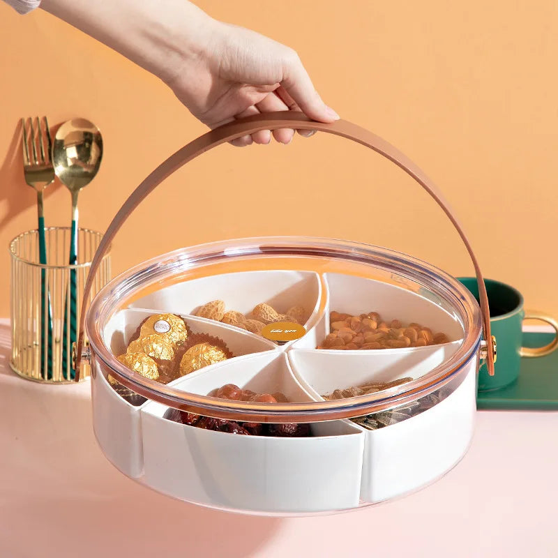 Home Kitchen Fruit Nuts Candy Snack  Plastic Storage Box Sealed Stackable Food Container Case with Lids