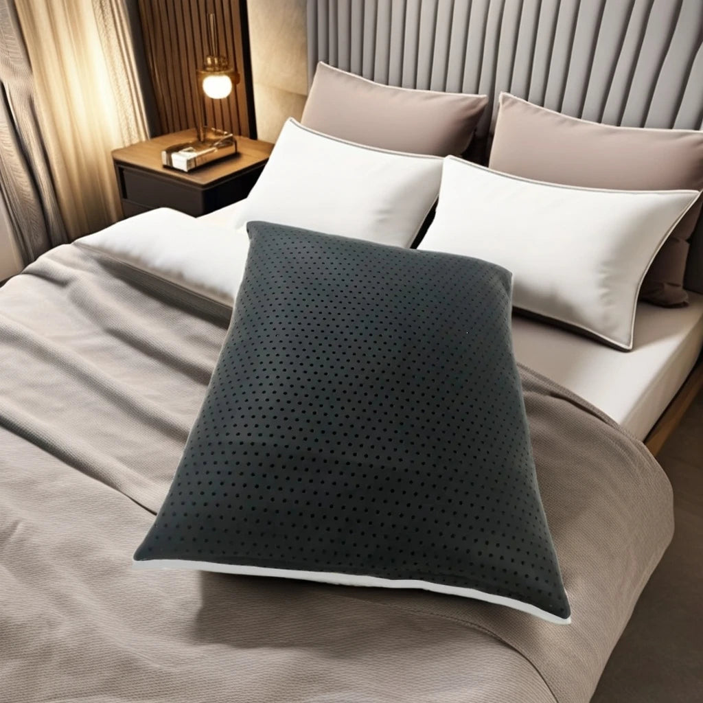 CONDUCTIVE Grounding Sleeping PU Pillowcase With Connection Cords