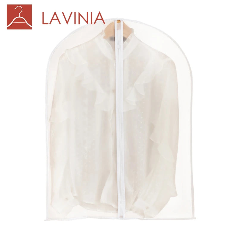 Custom Clothes Dust Cover Suit Wardrobe Clothing Household Dust Bag Clothes Cover Down Jacket Overcoat  Storage Garment Bag
