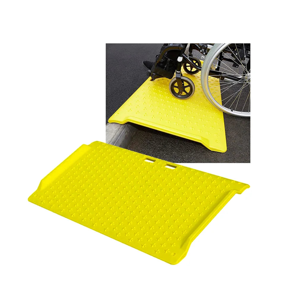Durable Rubber Car Curb Safety Kerb Ramp Wheel Chock