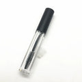 In Stock Plastic Round Eye Black Tube 5ml Empty Transparent Mascara Bottle Customized Empty Cosmetic Tubes With Brush Packaging