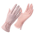 Custom logo Women Cool Quick Dry Sun protection Ice Silk Summer Gloves