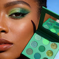 Wholesale DIY Waterproof Shimmer Eyeshadow Palette Private Label Dry Pressed Glitter Dark Matte Finish Various Colors New